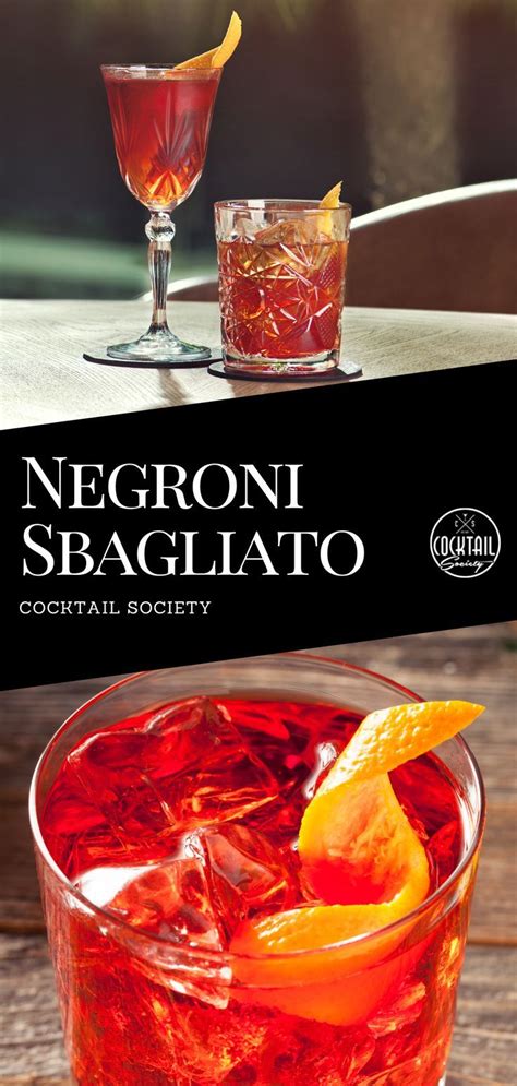 sbaglioto|Negroni Sbagliato Recipe